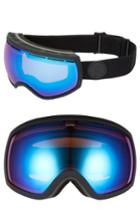 Women's Electric Eg2 Snow Goggles - Matte Black/ Blue Chrome