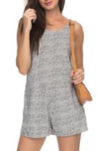 Women's Roxy Island Stories Romper - White