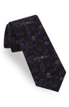 Men's Ted Baker London Monkey Wool Tie, Size - Black