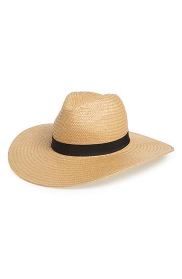 Women's Phase 3 Straw Panama Hat - Brown
