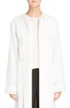 Women's Acne Studios Angelica Twill Coat Us / 32 Eu - White