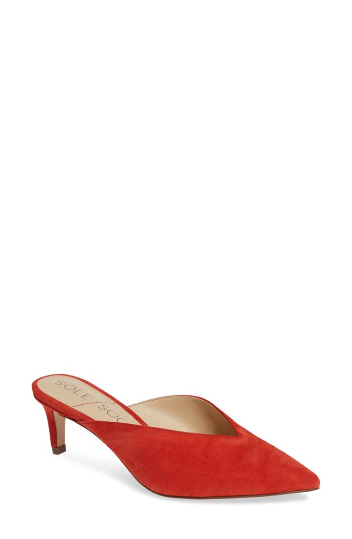 Women's Sole Society Maleah Pointy Toe Mule