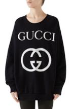 Women's Gucci Logo Sweatshirt - Black