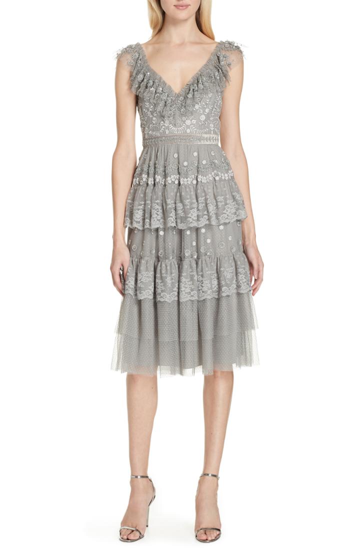 Women's Needle & Thread Cinderella Cami Dress - Grey
