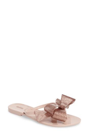 Women's Melissa Harmonic Bow Iii Flip Flop M - Pink