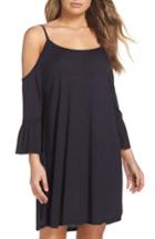 Women's Leith Cold Shoulder Cover-up Dress - Black
