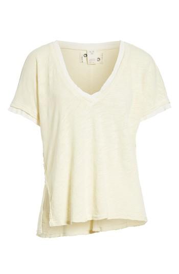 Women's Free People Take Me Tee, Size - Green