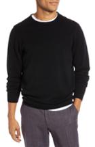 Men's 1901 Regular Fit Wool & Cashmere Sweater - Black