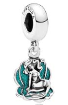 Women's Pandora Disney Ariel & Sea Shell Dangle Charm