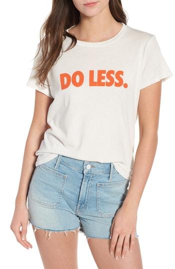 Women's Mother 'the Boxy Goodie Goodie' Cotton Graphic Tee