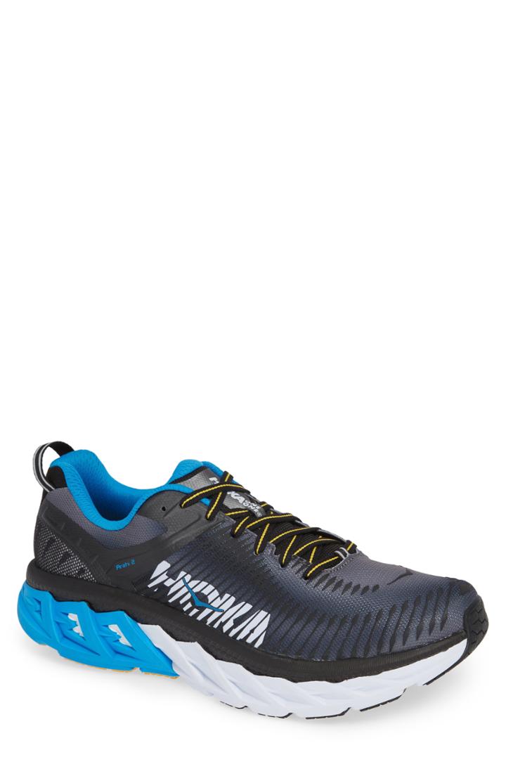 Men's Hoka One One Arahi 2 Running Shoe M - Black