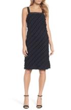 Women's Nic+zoe Frayed Stripe Dress - Blue