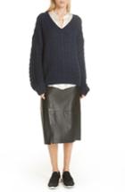 Women's Vince Cable Knit Sweater - Blue