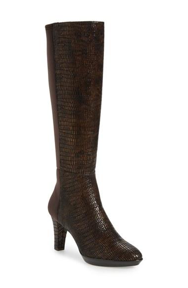 Women's J. Renee 'callysta' Knee-high Platform Boot .5 W - Brown