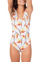 Women's Lively The Tank Print One-piece Swimsuit - Blue