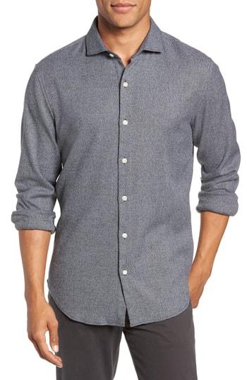 Men's Bonobos Unbutton Slim Fit Sport Shirt R - Grey
