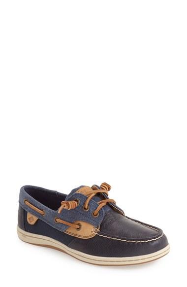 Women's Sperry 'songfish' Boat Shoe .5 M - Blue