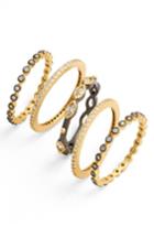 Women's Freida Rothman Delicate Stackable Rings (set Of 5)