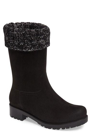 Women's Dav Shelby Knit Cuff Waterproof Boot