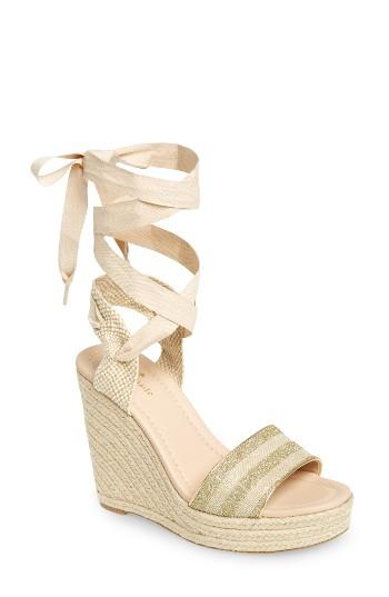 Women's Kate Spade New York Delano Wedge Sandal M - Metallic