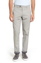 Men's Ted Baker London Volvek Classic Fit Trousers R - Grey