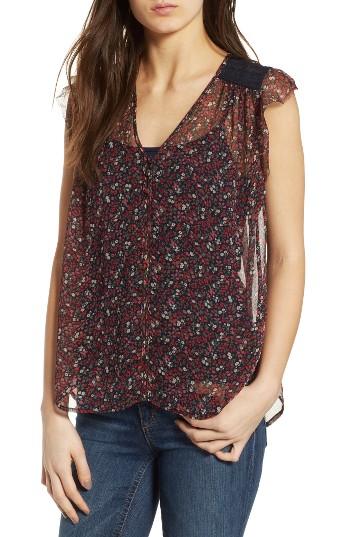 Women's Joe's Myla Silk Blouse - Pink