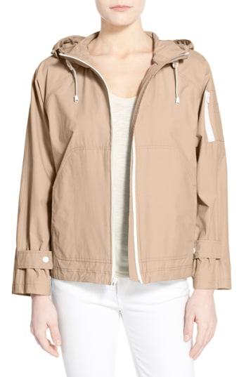 Women's Cole Haan Sporty Hooded Jacket - Pink