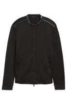 Men's John Varvatos Star Usa French Terry Zip Front Jacket - Black
