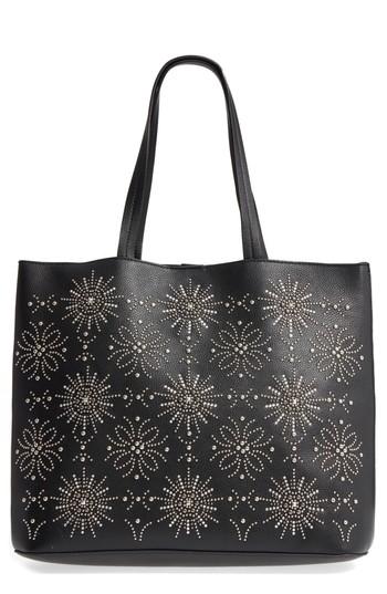Chelsea28 Starburst Faux Leather Tote & Zip Pouch -