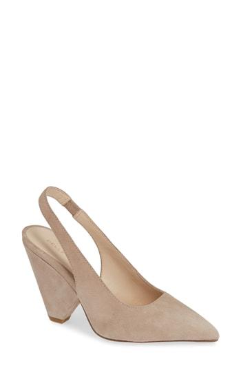 Women's Pelle Moda Opal Slingback Pump M - Grey