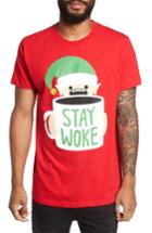 Men's The Rail Stay Woke T-shirt - Red