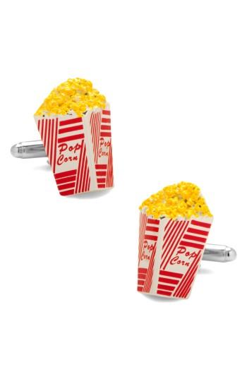 Men's Cufflinks, Inc. Popcorn Bucket Cuff Links