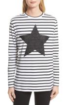 Women's Etre Cecile Star Stripe Tee - Black