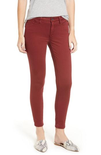 Women's Mavi Jeans Adriana Ankle Skinny Fit Pants - Red