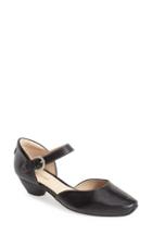 Women's Josef Seibel 'tina 17' Ankle Strap Pump -8.5us / 39eu - Black