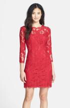 Women's Adrianna Papell Long Sleeve Lace Cocktail Dress