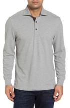 Men's Thaddeus Perry Long Sleeve Polo - Metallic