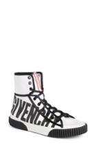 Women's Givenchy Boxing Logo High Top Sneaker Us / 35eu - White