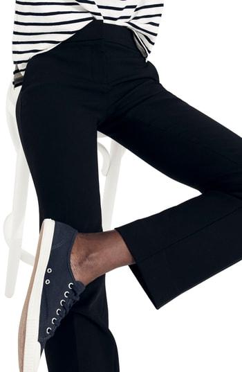 Women's J.crew Edie Full Length Trouser In Four-season Stretch