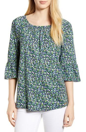 Women's Michael Michael Kors Wildflower Print Peasant Top - Green