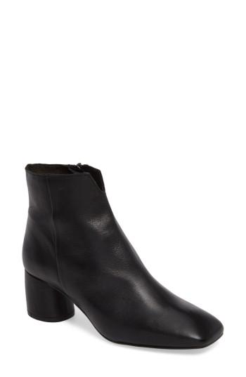 Women's Topshop Marilo Block Heel Bootie .5us / 36eu - Black