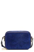Welden Roam Suede Camera Bag - Blue