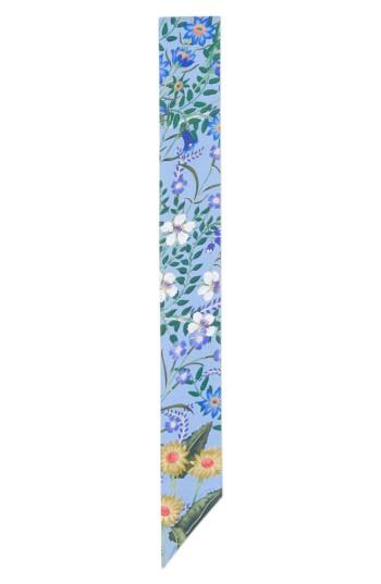 Women's Gucci New Flora Skinny Scarf