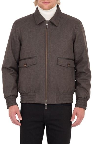 Men's Rainforest Wainwright Waterproof Twill Bomber Jacket