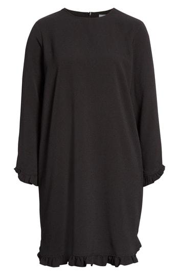 Women's Ganni Clark Dress Us / 36 Eu - Black