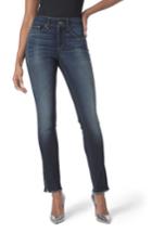Women's Nydj Zip Hem Stretch Skinny Ankle Jeans - Blue