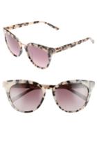 Women's Ted Baker London 53mm Cat Eye Sunglasses - Ivory