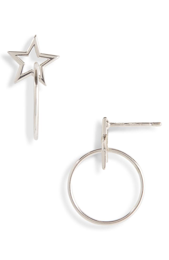 Women's Natasha Schweitzer Star Hoop Earrings