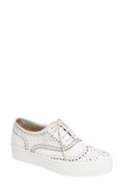 Women's Shellys London Kimmie Perforated Platform Sneaker Eu - White