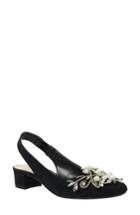 Women's J. Renee Delroy Embellished Slingback Pump B - Black